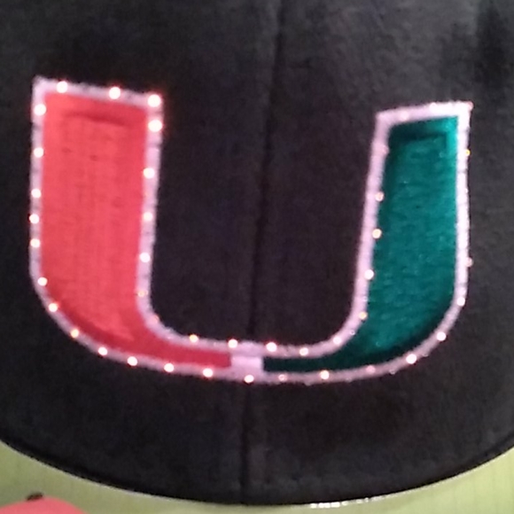 Miami Lights Up!! Hurricanes hat - Picture 3 of 9